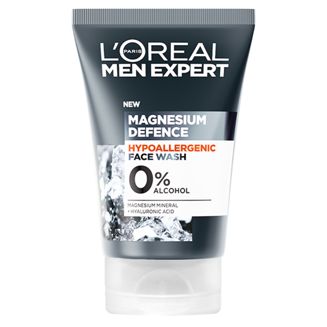 L'oreal Men Expert Magnesium Defence Face Wash 100ml