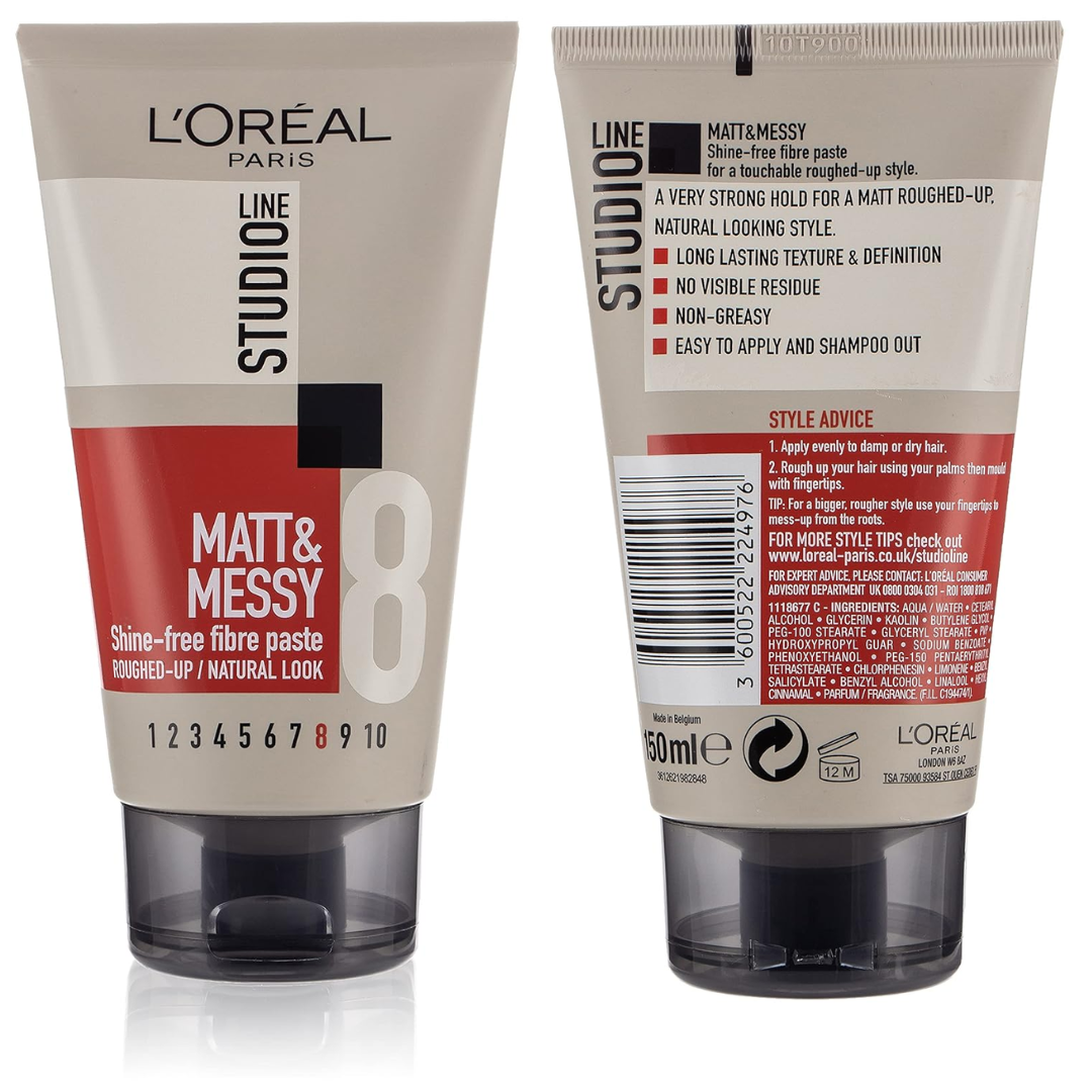 Loreal Studio Line Matt & Messy 8