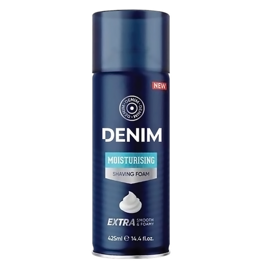 Denim performance Moisturising Shaving Foam 425ml