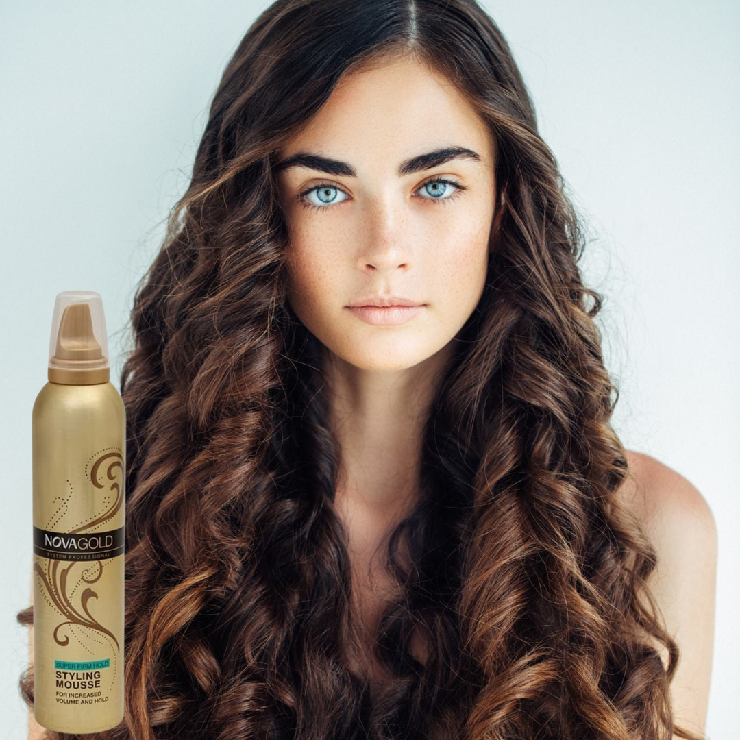 Nova Gold Styling Mousse Volume & Hold