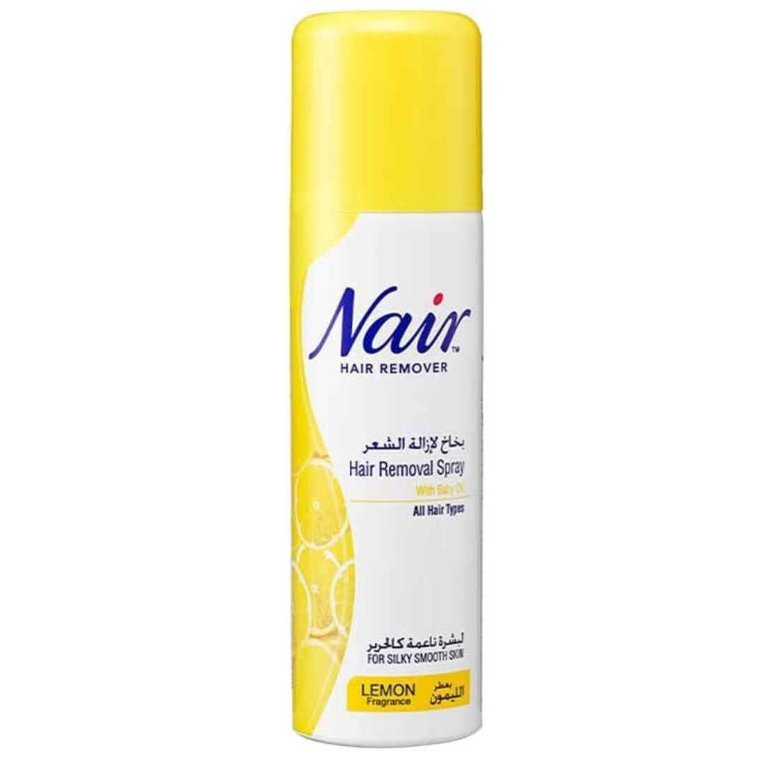 Nair Hair Remover Spray Lemon Fragrance