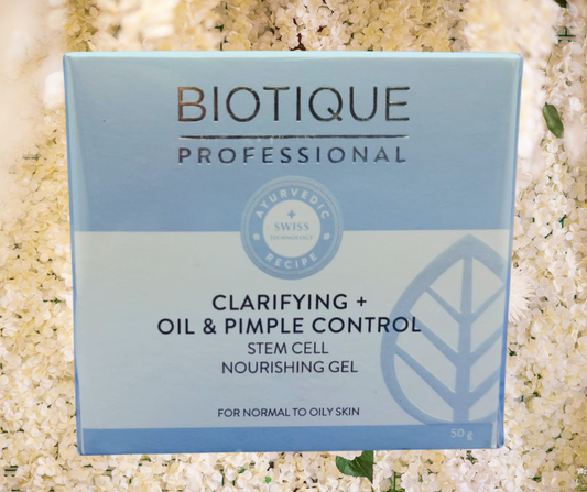 Biotique Professional Clarifying Oil & Pimple control Nourishing Gel