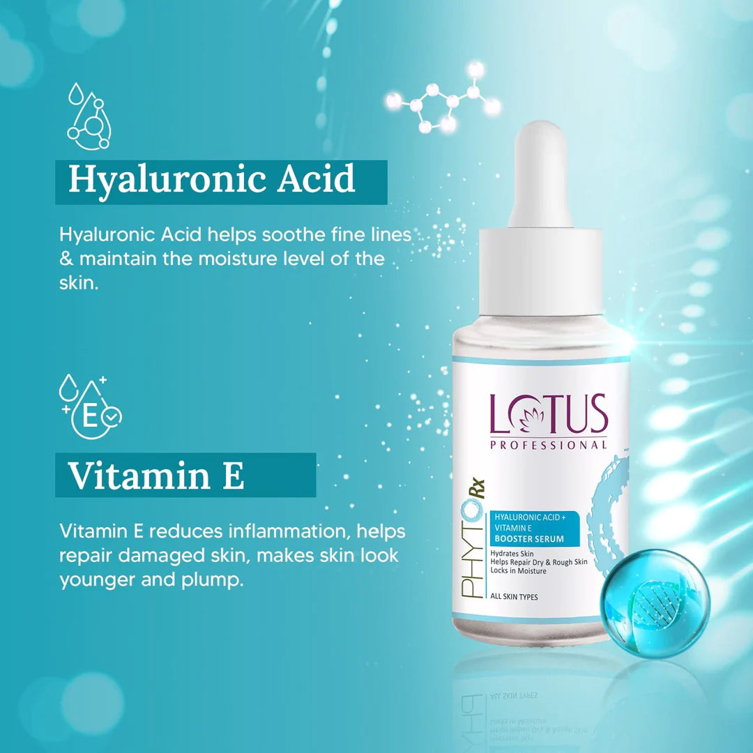 Lotus Professional PhytoRx Hyaluronic Acid+ Vitamin E Booster Serum