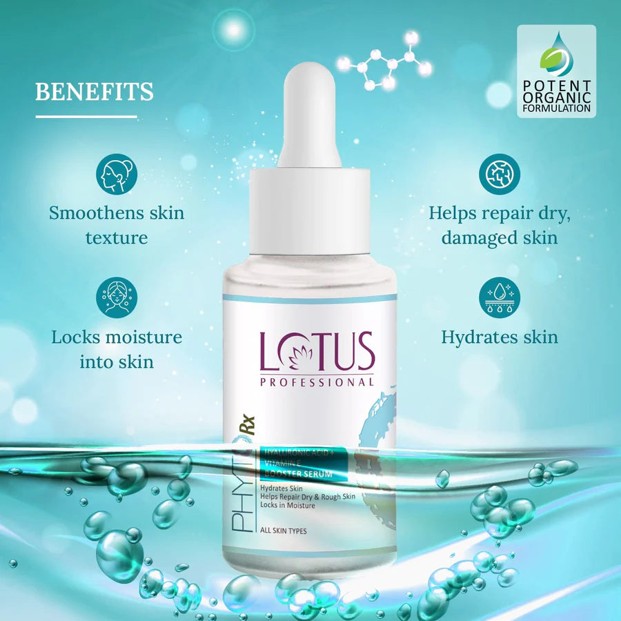 Lotus Professional PhytoRx Hyaluronic Acid+ Vitamin E Booster Serum