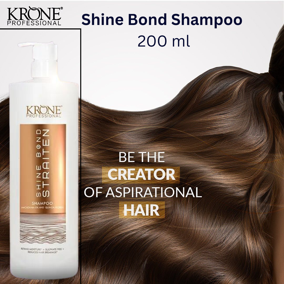 Krone Professional Shine Bond Straiten Shampoo