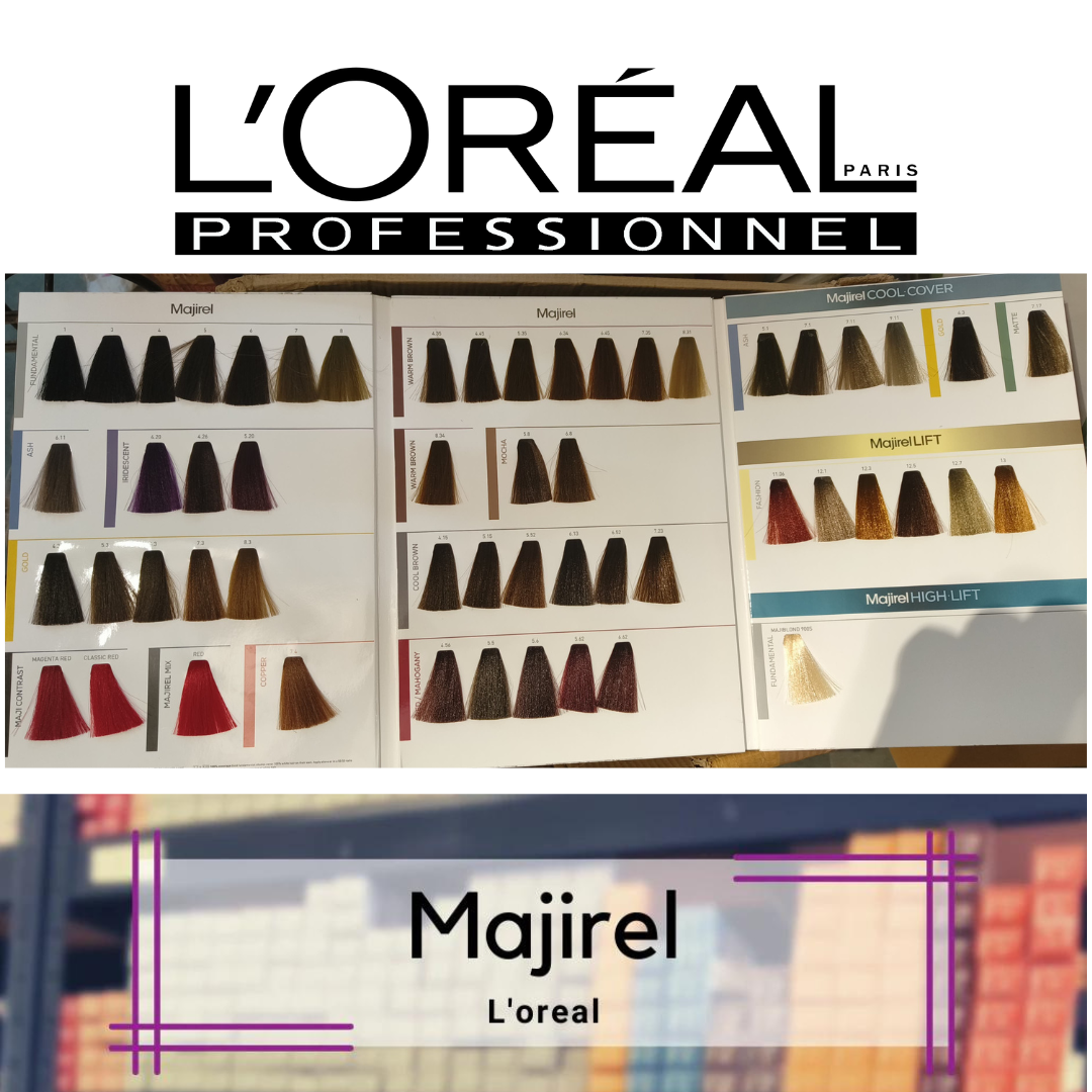 Majirel Hair Color Chart