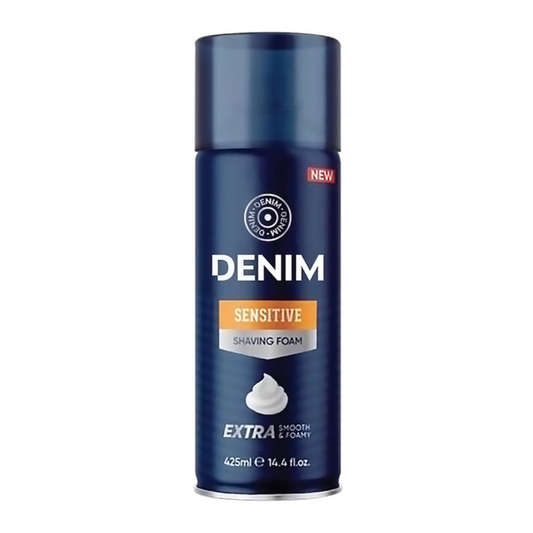 Denim performance Sensitive Shaving Foam 425ml