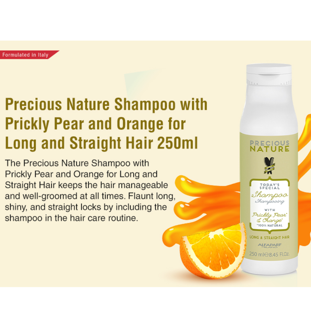 Alfaparf Precious Nature Prickly Pear & Orange Shampoo