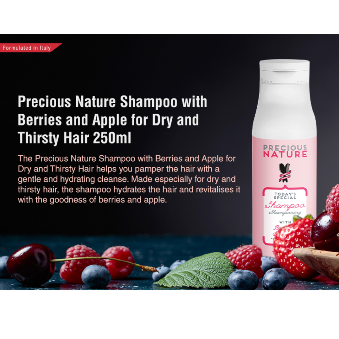 Alfaparf Precious Nature Shampoo with Berries & Apple