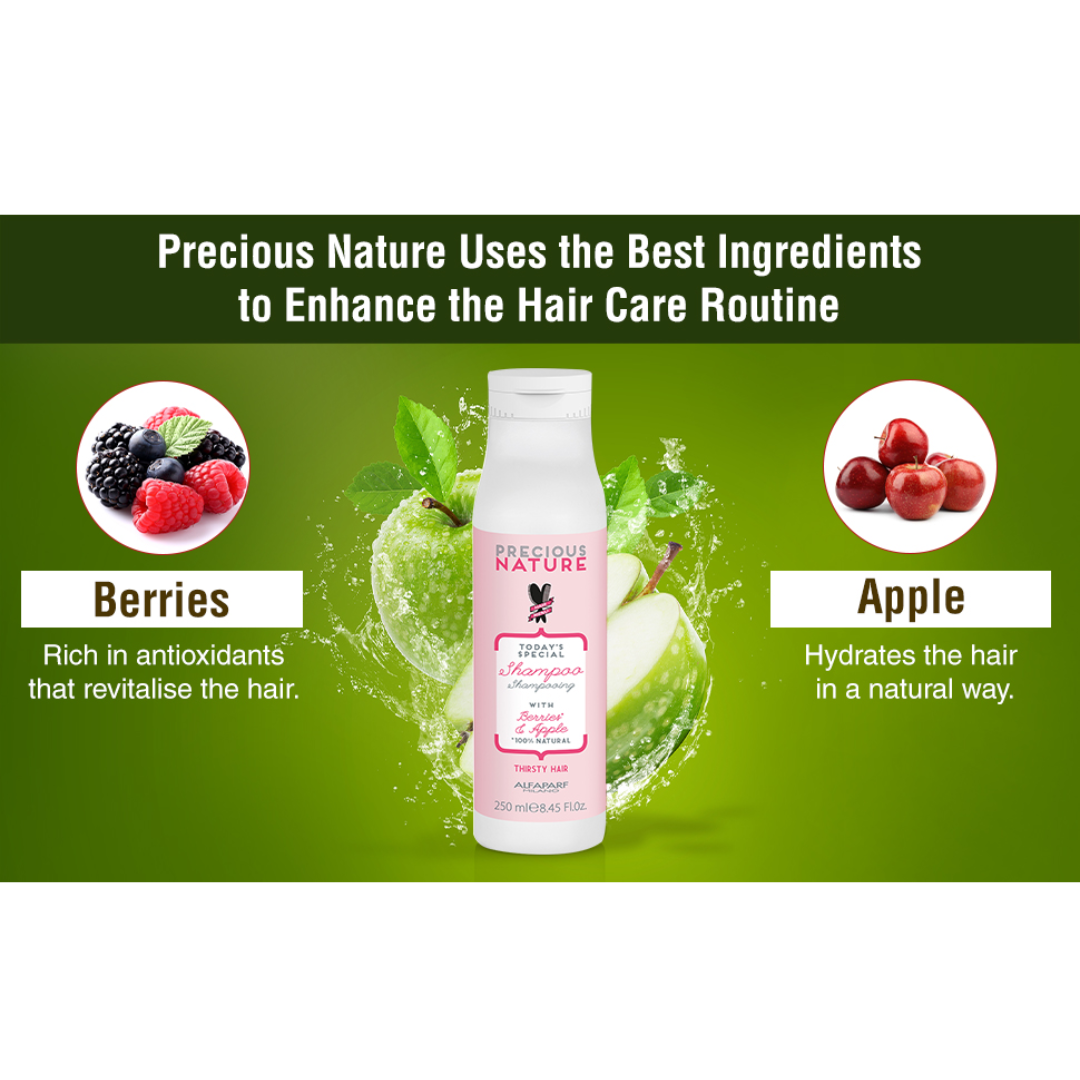 Alfaparf Precious Nature Shampoo with Berries & Apple