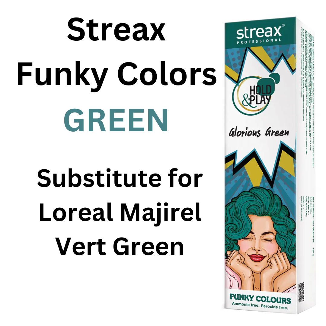 Majirel by l'oréal Shade Mix Vert Green (Substitute available)