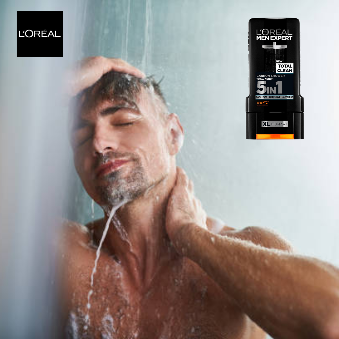 L'Oreal Paris Men Expert Total Clean Body Wash Shampoo