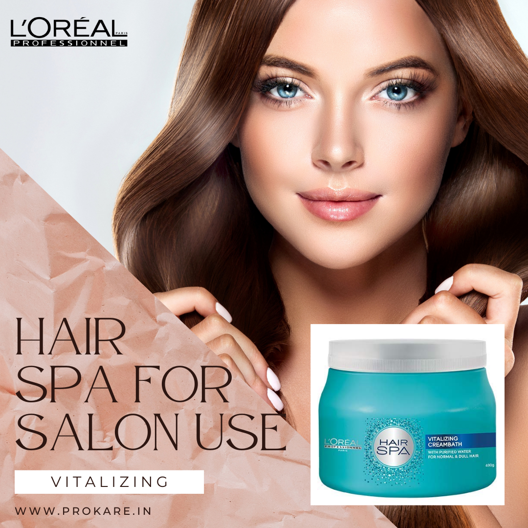 L'Oréal Paris Loreal Vitalizing Creambath With Purified Water For Normal  and Dull Hair (490 g) & Hydrating Concentrate (6x8ml) - Price in India, Buy  L'Oréal Paris Loreal Vitalizing Creambath With Purified Water For Normal  and Dull Hair (490 g) & Hydrating ...
