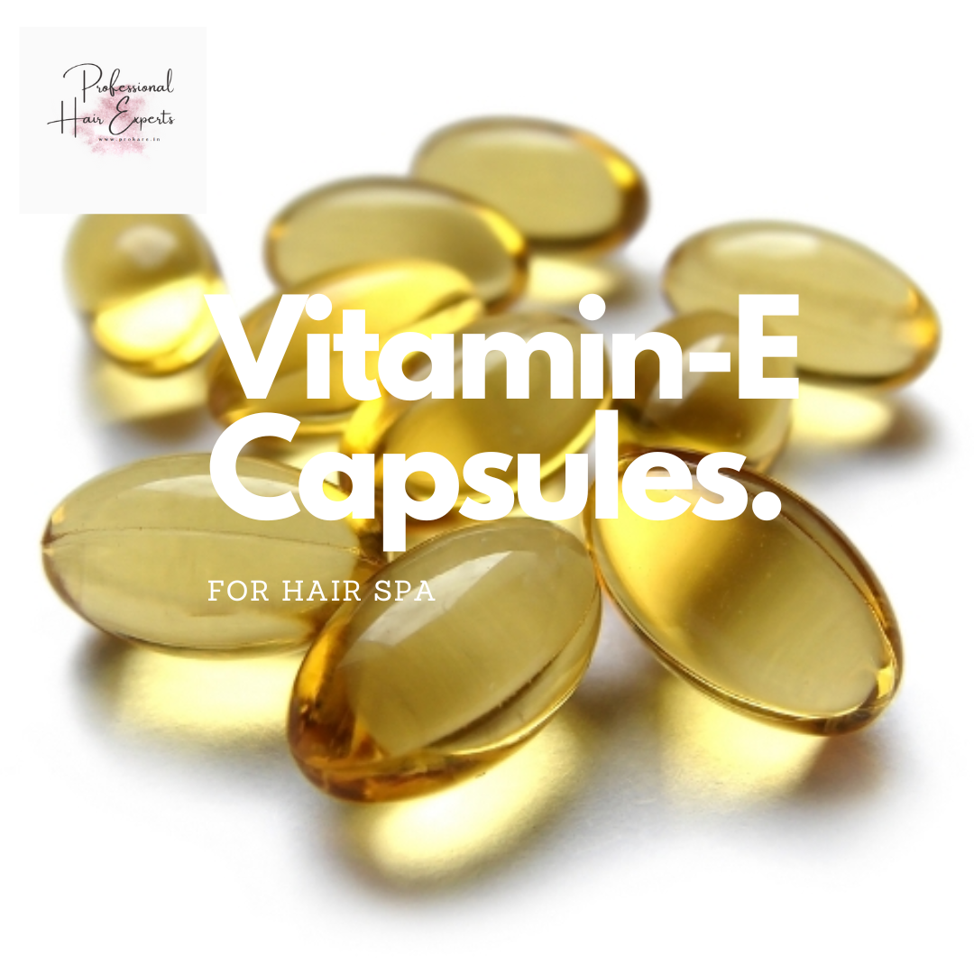 Vitamin E Capsules for Hair Spa
