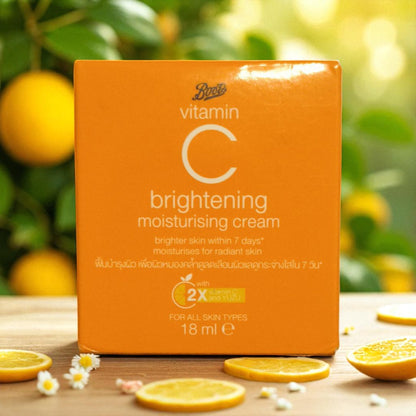Boots Vitamin C brightening moisturising cream 15ml