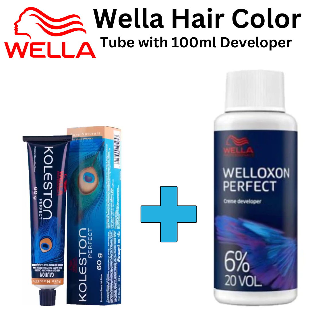 Wella Hair Color with Developer