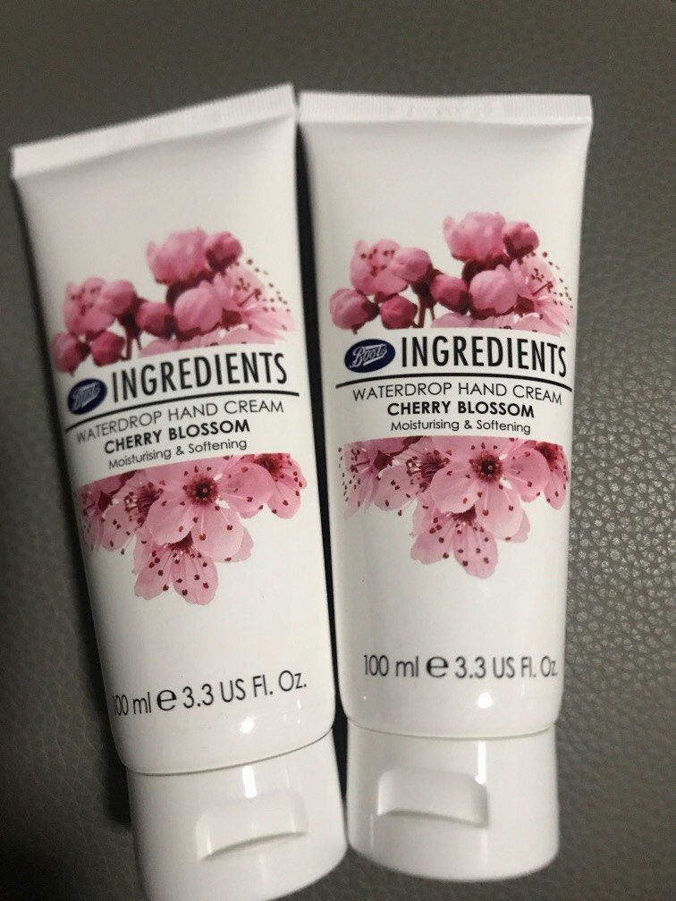 Boots Ingredients Cherry Blossom Hand Cream