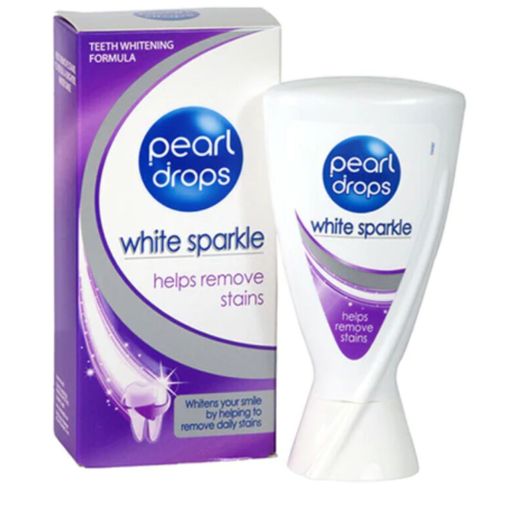 Pearl Drops white sparkle 50ml