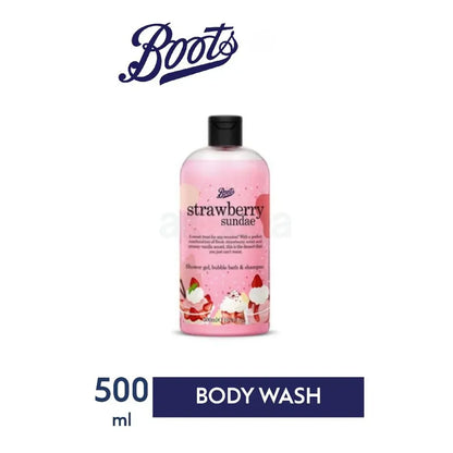 Boots Strawberry Sundae Shower Gel