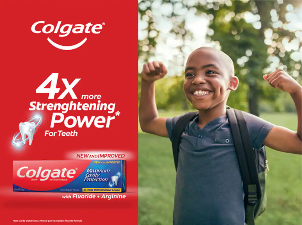 Colgate Maximum cavity protection toothpaste