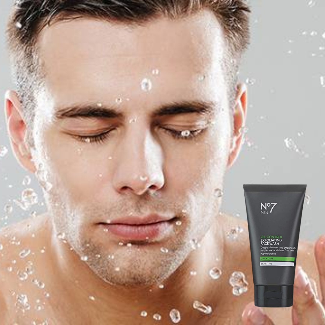 No7 Men Oil Control Exfoliating Face Wash