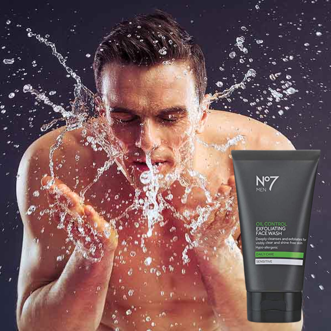 No7 Men Oil Control Exfoliating Face Wash