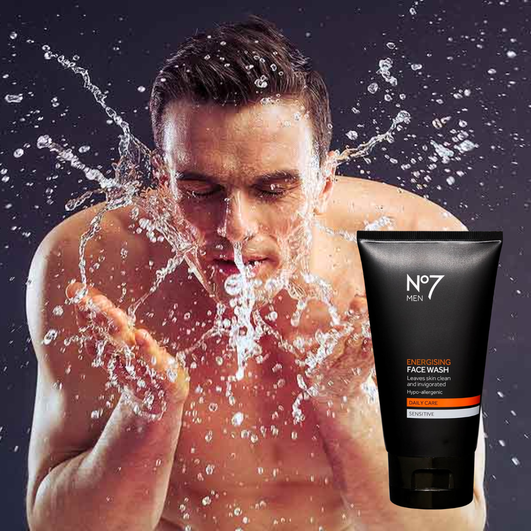 No7 Men Energising Face Wash