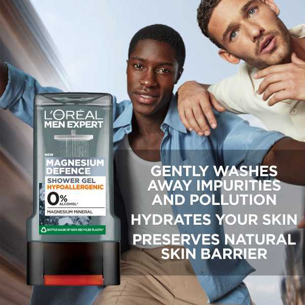 Loreal Men Expert Magnesium Defence Shower Gel for Sensitive Skin