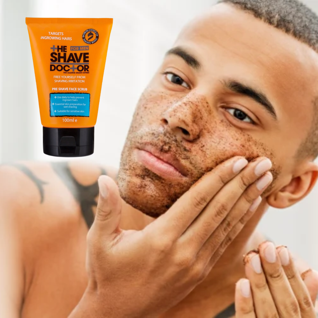 The Shave Doctor Pre shave Face Scrub
