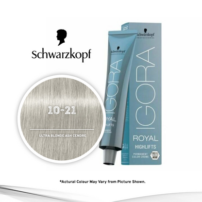 Igora Royal 10-21 Ultra Blonde Ash cendre