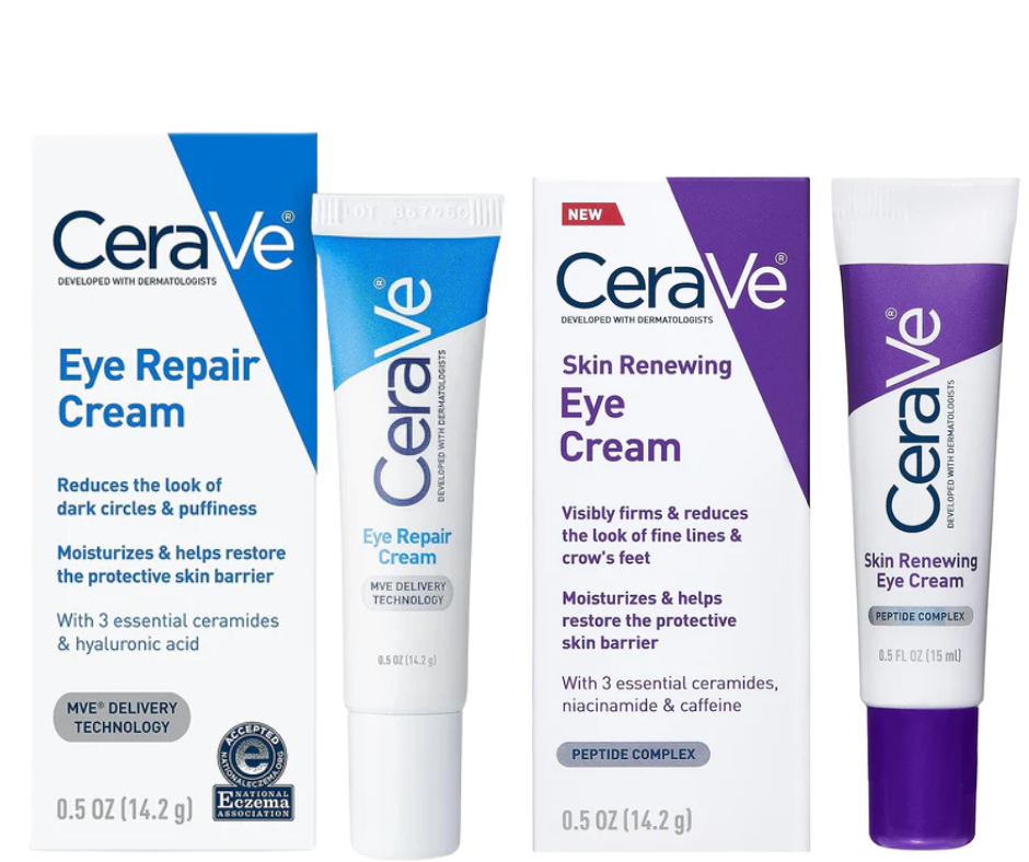 CeraVe Eye Repair & Skin Renewing Eye Cream set