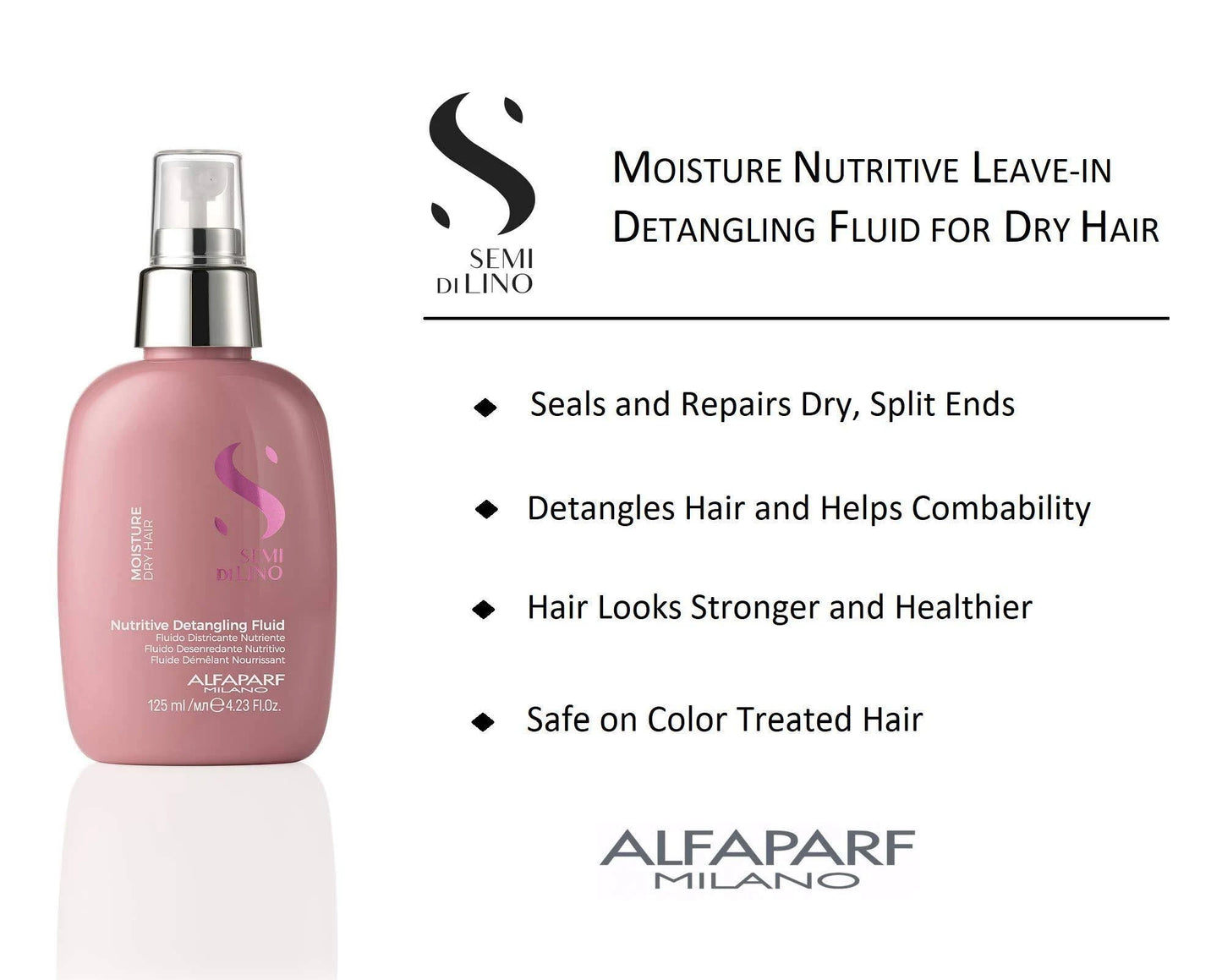 Alfaparf Semi Di Lino Nutritive Detangling Fluid