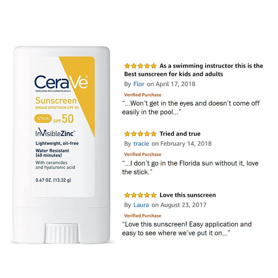 CeraVe Sunscreen SPF50 Stick