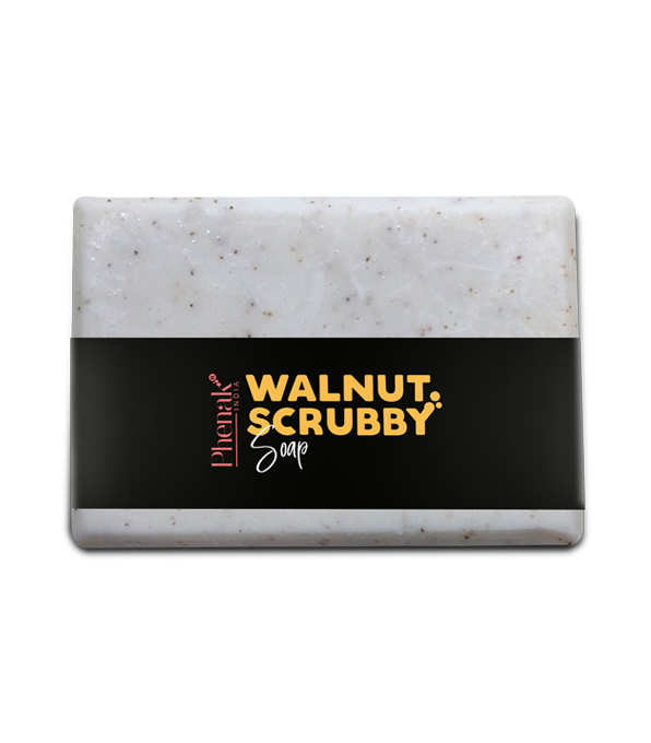 Walnut Scrubby Soap with Shea Butter