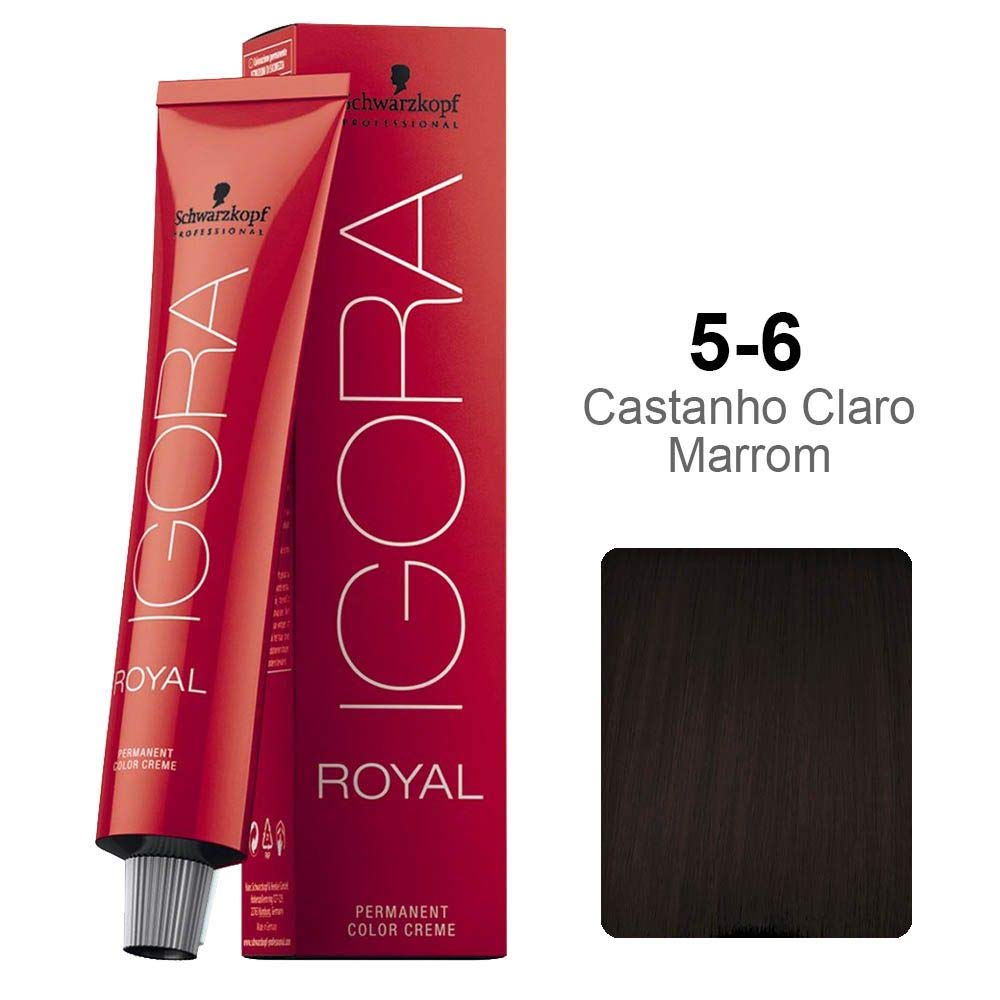Igora Permanent Hair Color  5-6