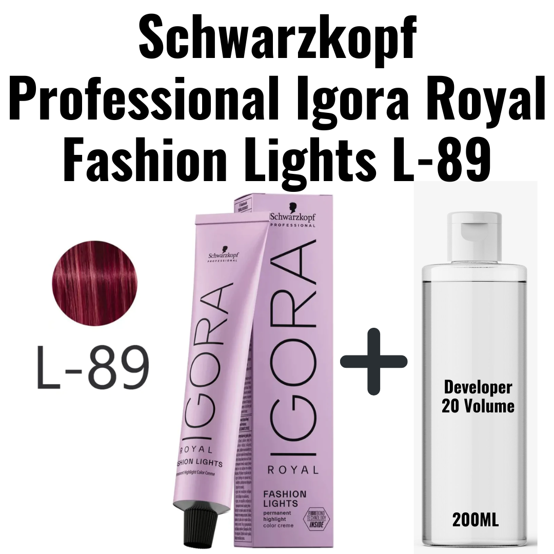 Schwarzkopf Professional Igora Royal Fashion Lights L-89