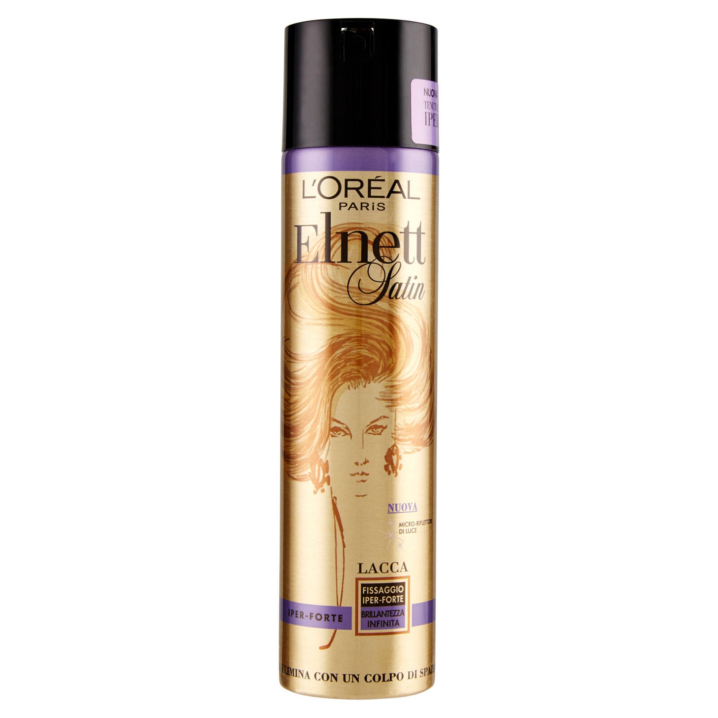 L'Oréal Paris Elnett Satin Infinite Brilliance Hairspray 250ml