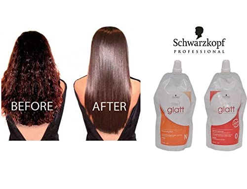 Permanent hair clearance smoothing cream