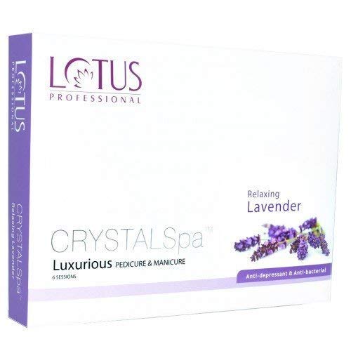 Lotus Crystal Spa Rejuvenating Relaxing Lavender Kit