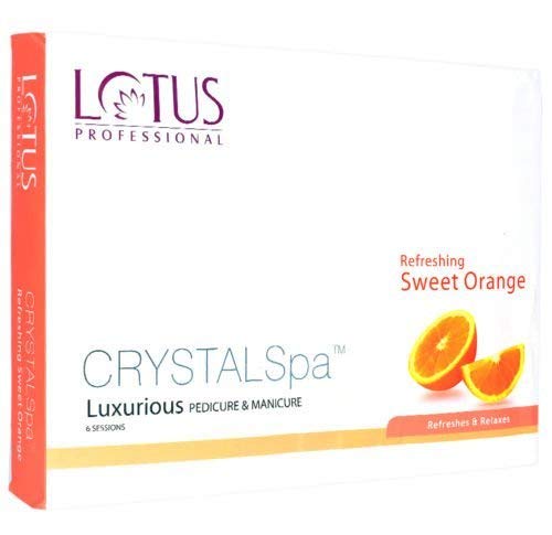 Lotus Crystal Spa Sweet Orange Pedicure Kit