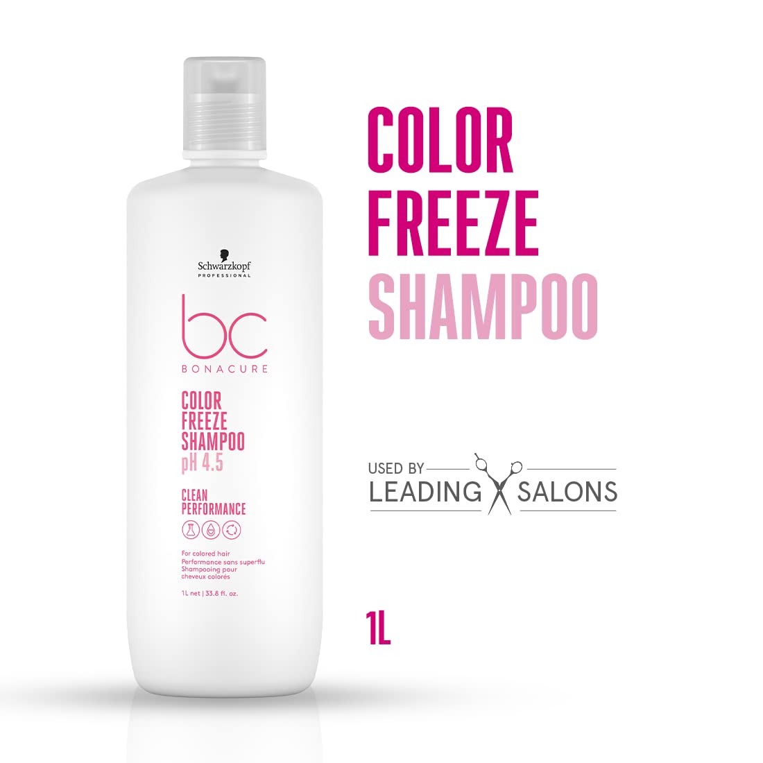 Schwarzkopf Color Freeze Shampoo pH 4.5 1L with Pump