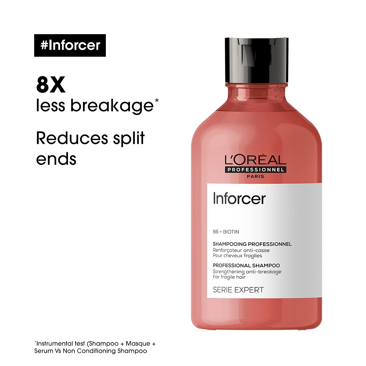 L'oreal Professionnel Inforcer Shampoo 8x less breakage