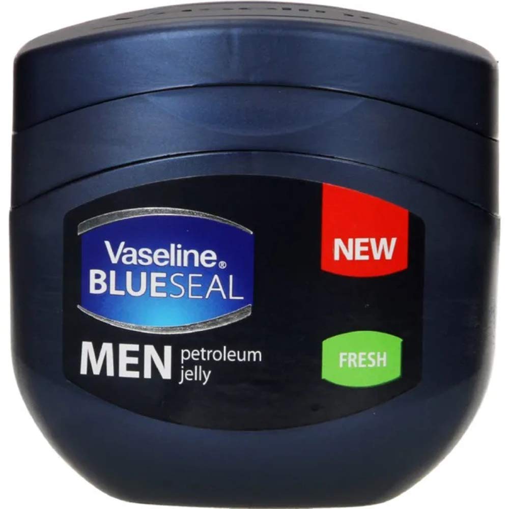 Vaseline MEN Fresh BLUE SEAL Petroleum Jelly is a specially formulated jelly designed specifically for men’s unique skincare needs. This variant will help to moisturise dry skin, leaving it feeling fresh, hydrated and protected