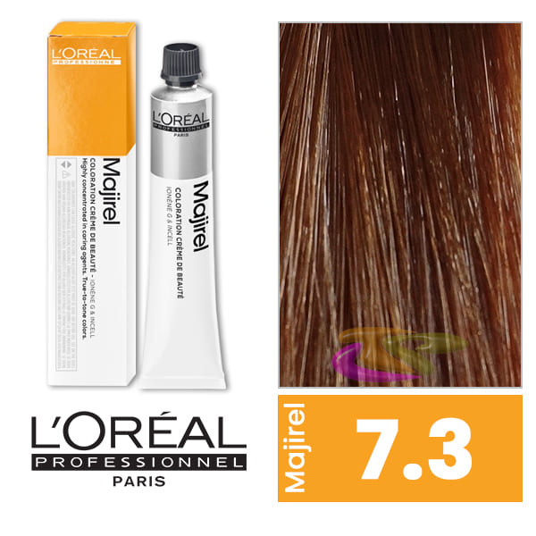 L'Oréal Professionnel Majirel Absolu Permanent Hair Colour 4.45 Copper  Mahogany Brown