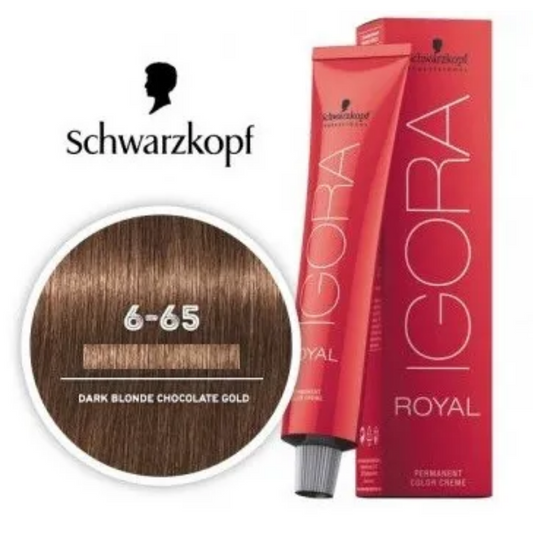 Schwarzkopf - Igora Royal Permanent Hair Color  6-65