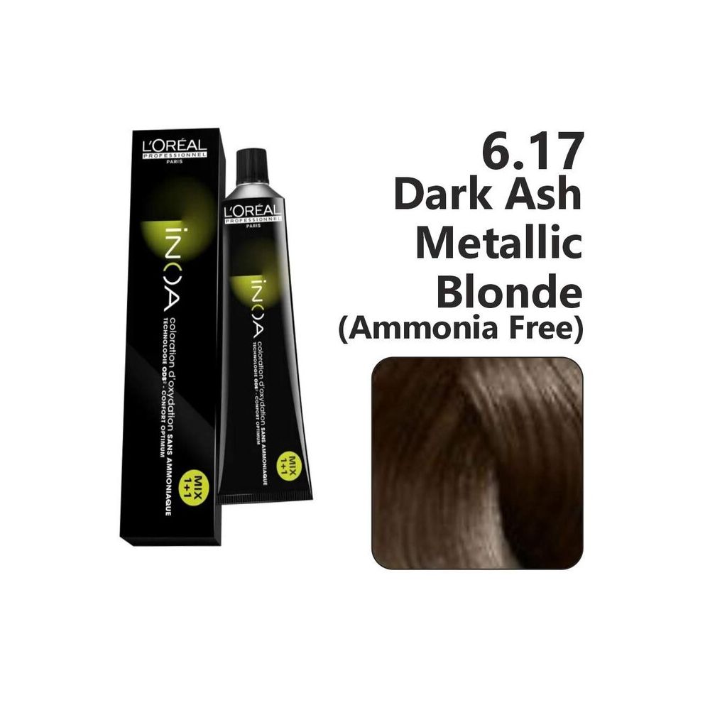 Inoa 6.17 Dark Ash Mettalic Blonde