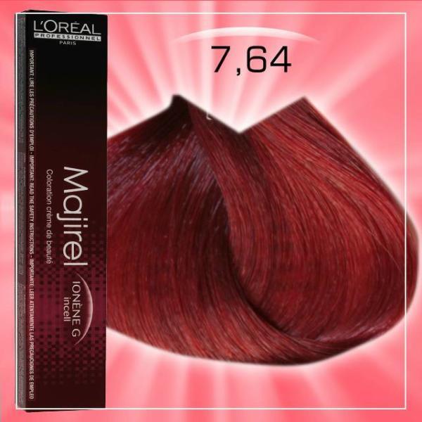 Majirel de L'Oréal Tono n.° 7.64