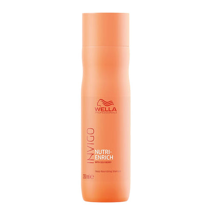 Wella Professionals Invigo Nutri Enrich Deep Nourishing Shampoo (For Dry and Damaged Hair), 250 ml
