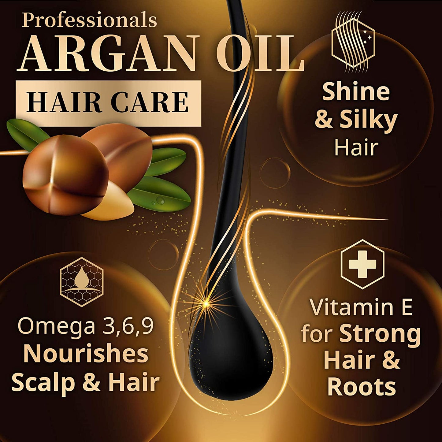 Argan Deluxe- Argan Oil Nourishing Conditioner 300 ML