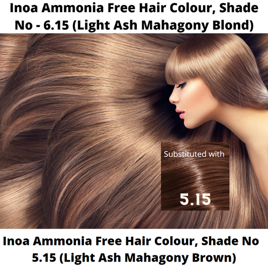 Inoa 6.15 Light Ash Mahagony Blonde
